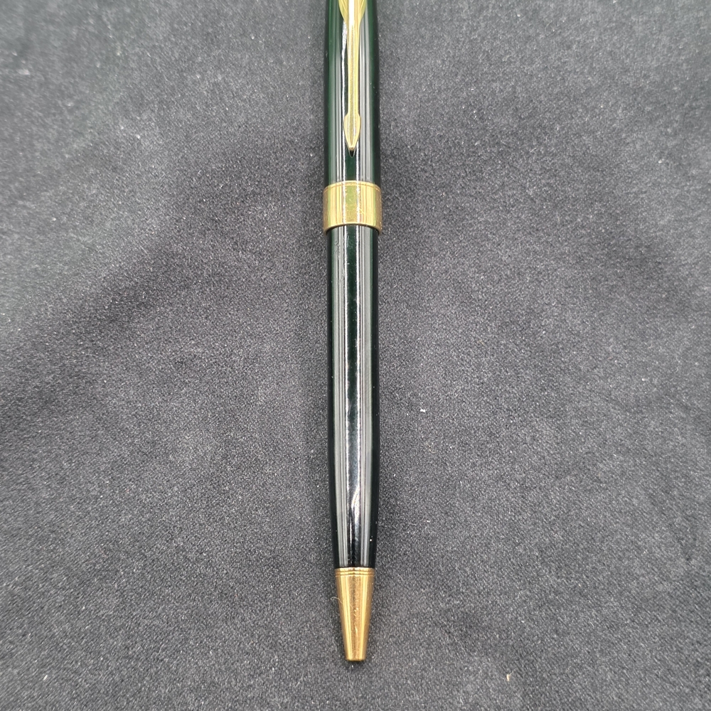 Authentic Parker Sonnet Black Lacquer Ballpoint Pen